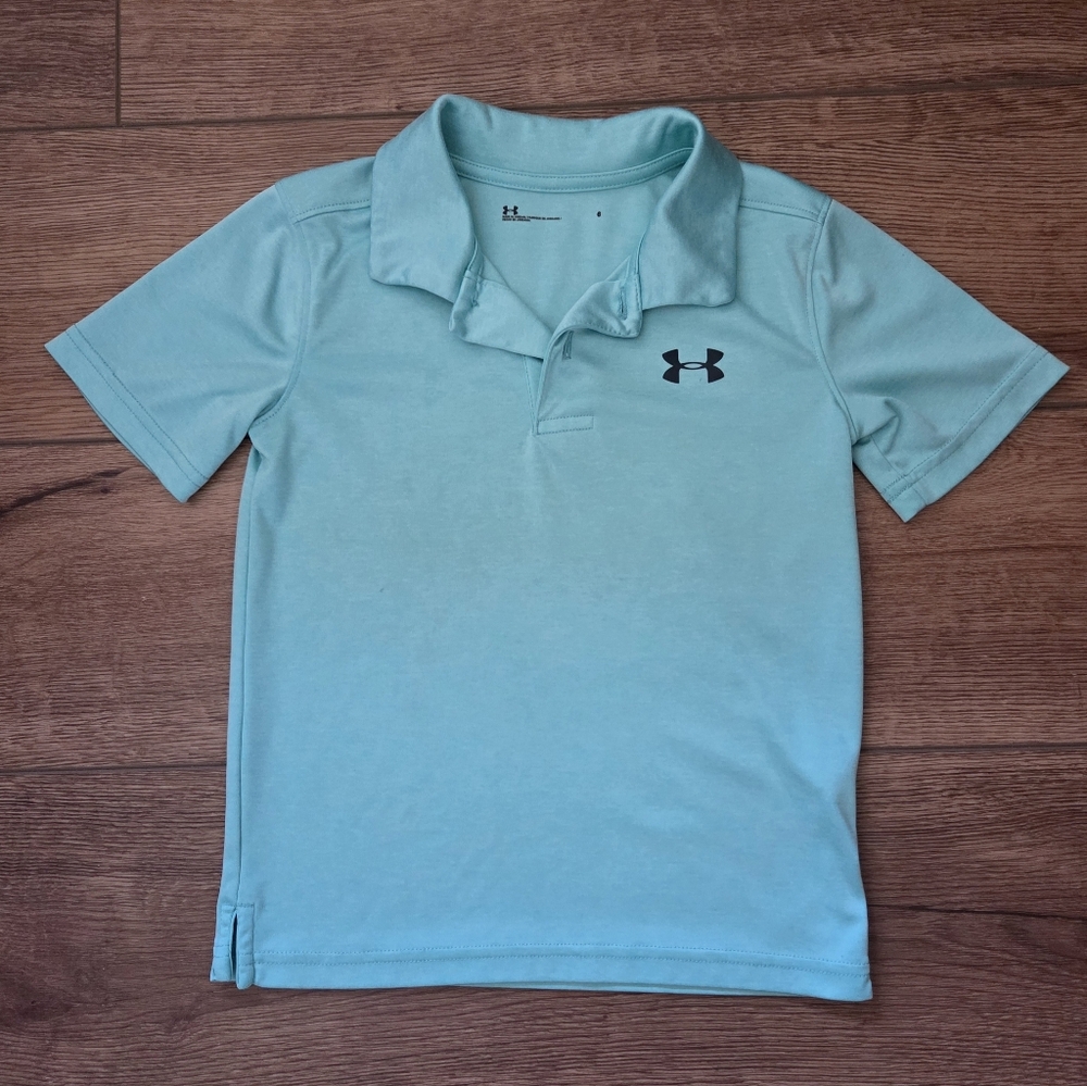 Under Armour Kids Aqua Polo Shirt